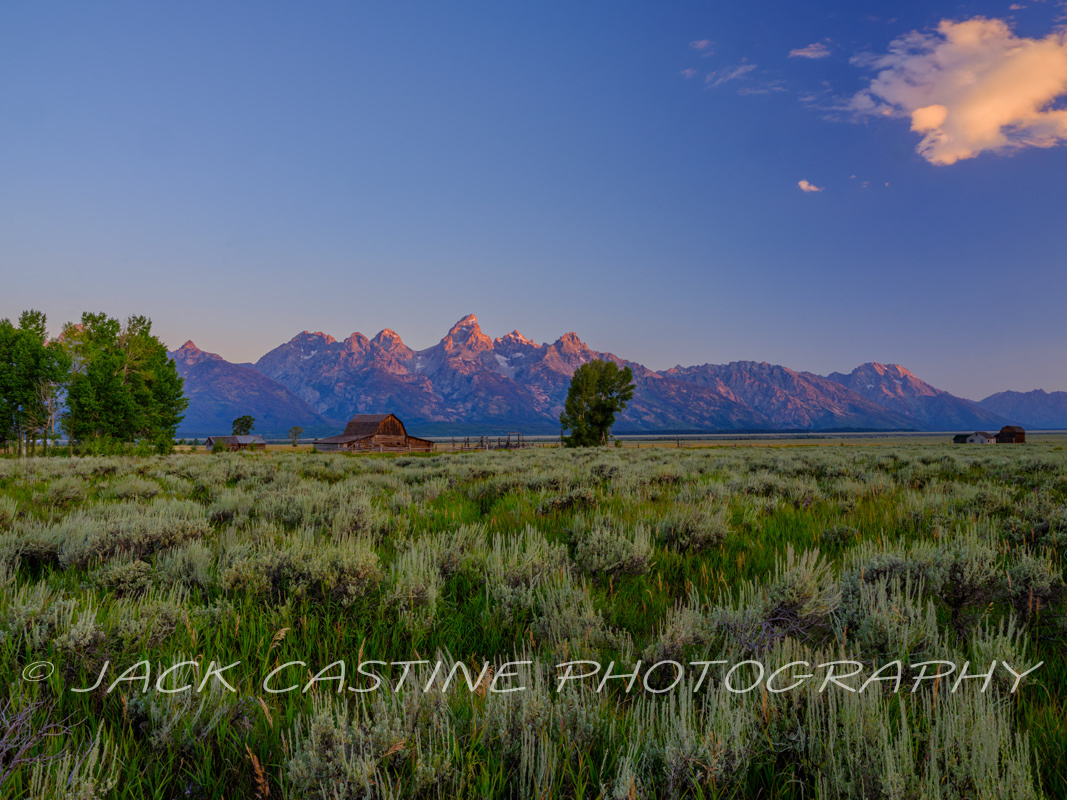  2023 08 12 - Sunrise at Mormon Barn - Grand Teton National Park, Wyoming 