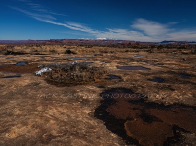  2019 02 24 - La Sal Mountains - Pothole Point - Needles Section Canyonlands NP - Moab, UT 