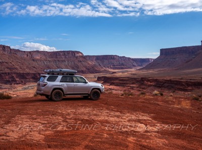  2020 11 26 - 4Runner at Overlook - Kane Creek Canyon - San Juan County, Utah  