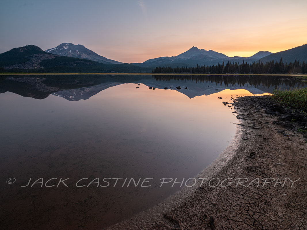  2021 08 12 - Sparks Lake Sunrise - Willamette National Forest - Oregon 