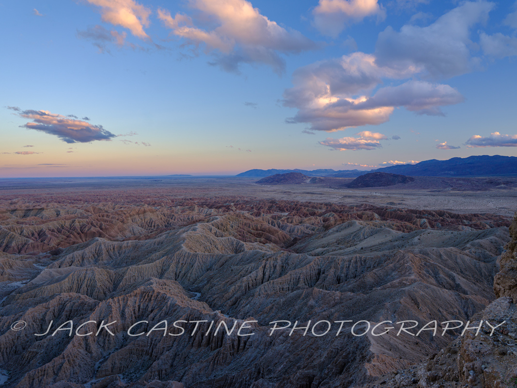  2023 02 27 - Sunset at Font's Point - Anza-Borrego Desert St Pk, - Borrego Springs, California 