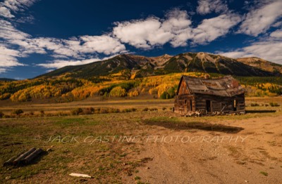  2018 09 23 - Old Farmhouse and Whetstone Mountain - Crested Butte, Colorado  